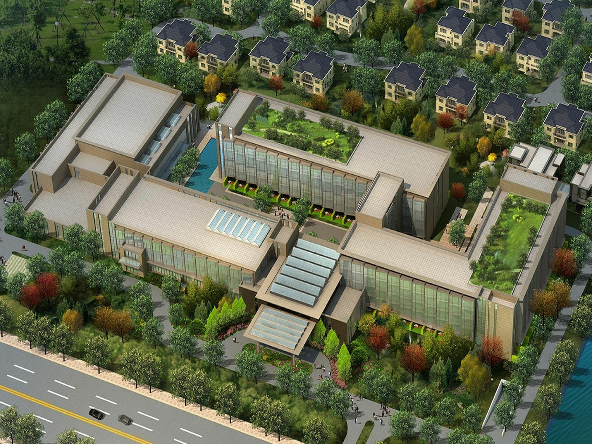 Sheraton Shanghai Chongming Hotel Exteriér fotografie